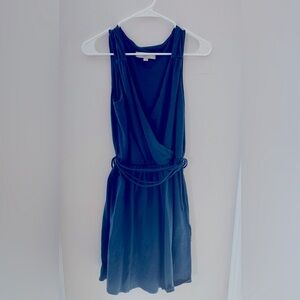 Blue Loft Midi Dress size Small